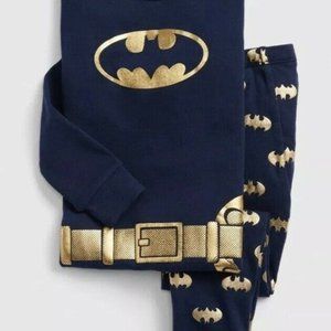 NWT BABY GAP BATMAN 2 PIECE LONG PAJAMAS 4 YEARS